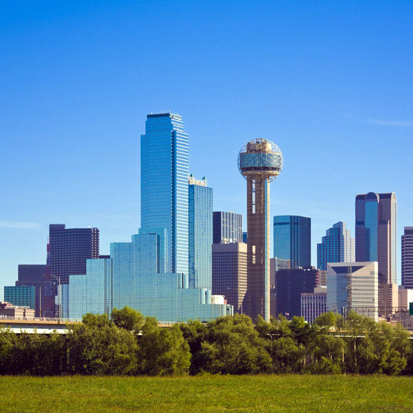 Dallas and Fort Worth